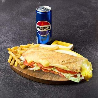 Kulenique + Pomfrit + Pepsi