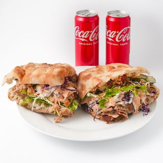 Combo 2xPileći Kebab + 2xCoca-Cola