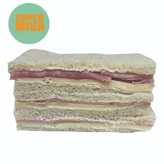 3 Sándwiches Simples de miga