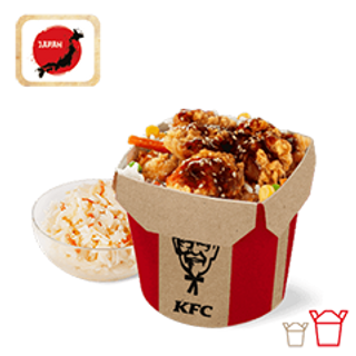 Zestaw Ryż i Bites Orientalny Teriyaki Grande