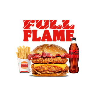 Menu Double Full Flame Crispy Chicken®