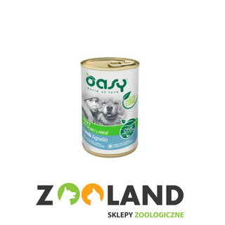 Oasy Mono Adult Jagnięcina 400g