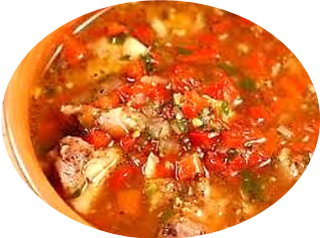 Saramura de pui, cu ardei iute