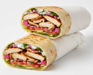Shaorma sandwich