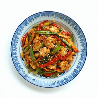 Phad Kratiem Prikthai Verduras
