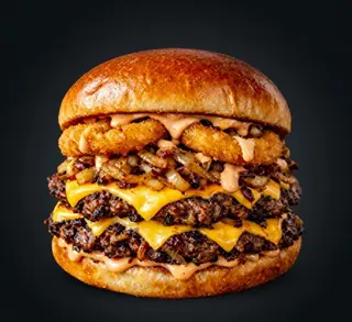 Smashed Onion Burger