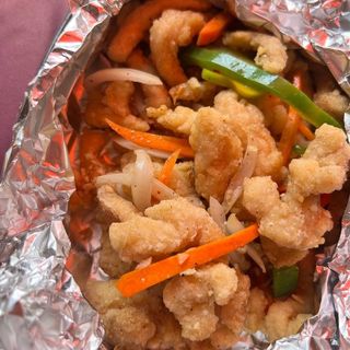 Pollo Crujiente Con Sal Y Pimienta