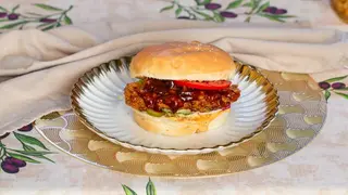 Chicken BBQ burger