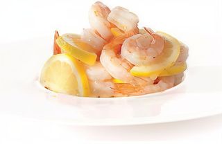 218 Gamberetti in salsa di limone