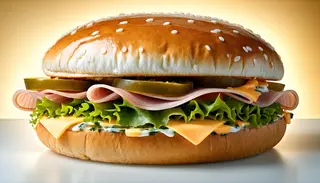 Sandwich sunca si cascaval