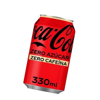 Coca-Cola Zero Azúcar Zero Cafeína lata 330ml.