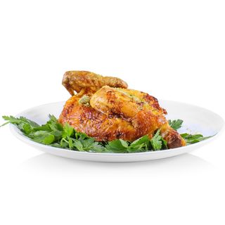 Mezzo pollo allo spiedo