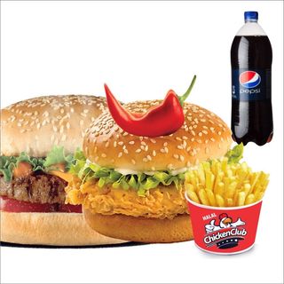 Spicy menu Humburger