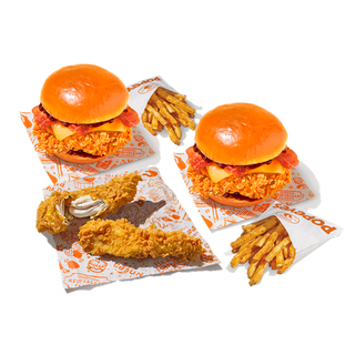 2 The Bacon BBQ + x2 Tiras Crujientes + x2 Patatas Cajún