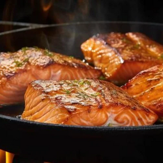 SALMÓN A LA PLANCHA