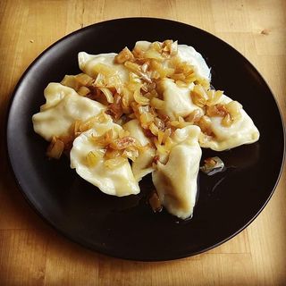 Pierogi z mięsem (8szt.)