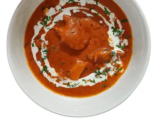 Krewetki butter Masala