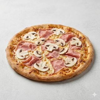 Pizza Funghi E Prosciutto (30 Cm.)