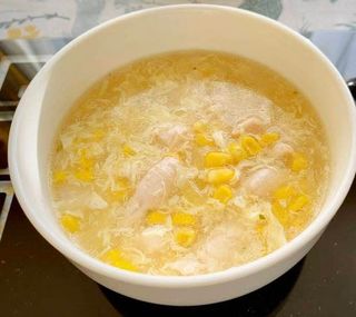 53. Zuppa mais con pollo鸡丝玉米汤