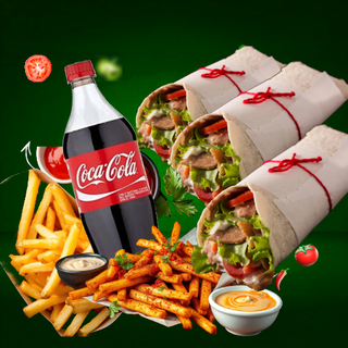 Menú Durum (Para 3 Personas)