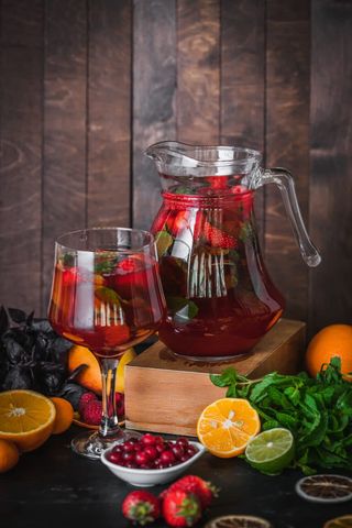 Клубничный лимонад (400 мл.)