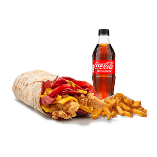 Menú The Cheesy Wrap