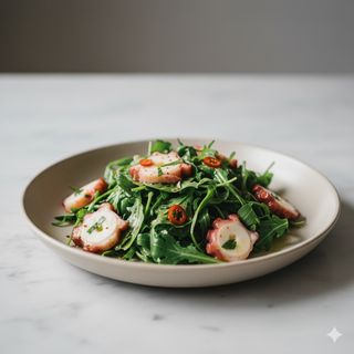 14 - Polipo e rucola 章鱼