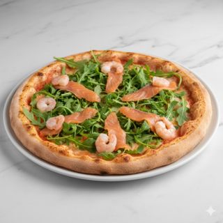 Pizza nórdica (33 cm.)