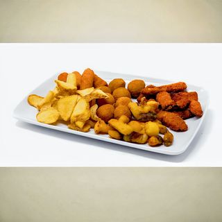 Menù alcolico con fritto del contadino