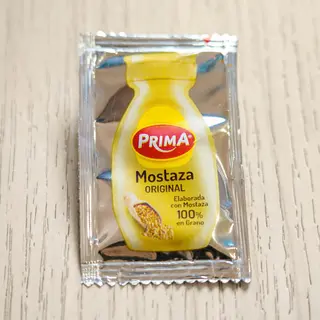 Sobre de mostaza