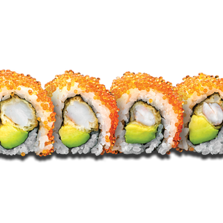 КАЛИФОРНИЯ РЕД СКАРИДА ТЕМПУРА И АВОКАДО 4 БР.