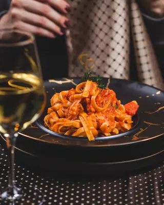 Pasta Arabiata sa lososom 300 gr