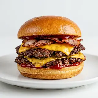 Hamburguesa Cheese Bacon 2Doble Smach