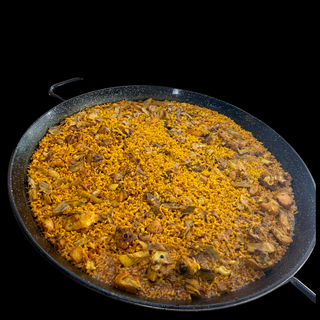 Arroz de pollo con alcachofas