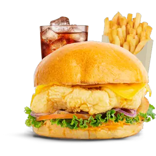 Menu Fish burger 