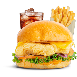 Menu Fish burger 