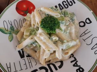 Penne z Brokułami 