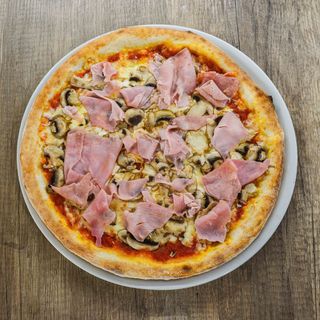 Prosciutto e funghi