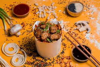 ატრია ქათმის ხორცით