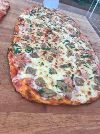 Pizza Salsiccia e funghi
