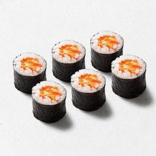 З лососем теріякі міні рол