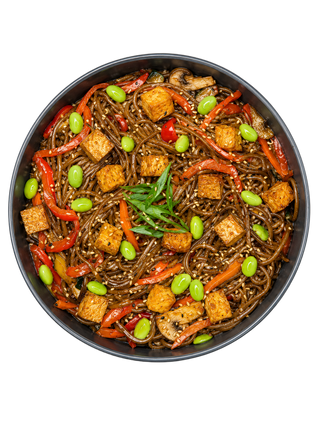 Soba cu tofu și legume