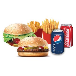 Бургер сет Max телятина