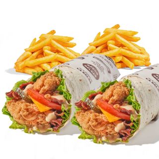 Dúo Wrapper BLT + Patatas