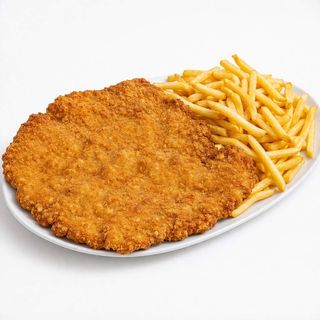 Bečki odrezak s pomfritom