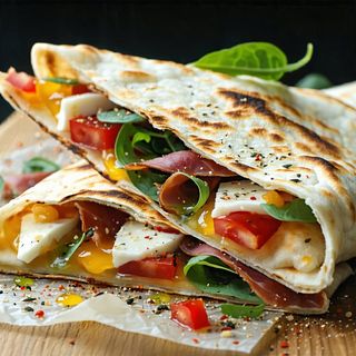 Piadina con bresaola