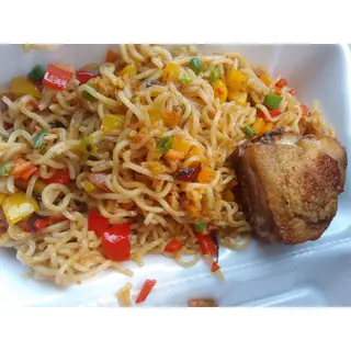Noodles & Fried Chicken