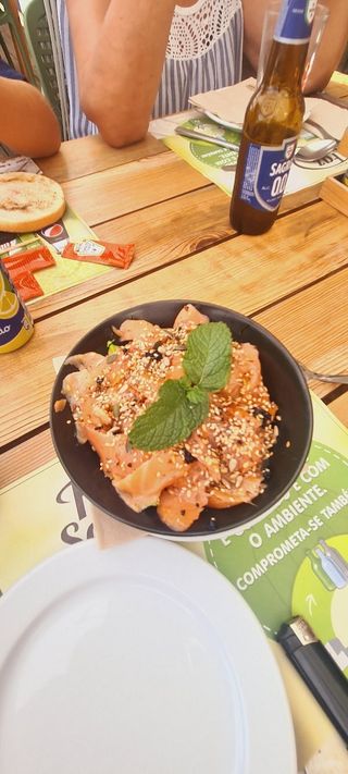 Salada de Salmão