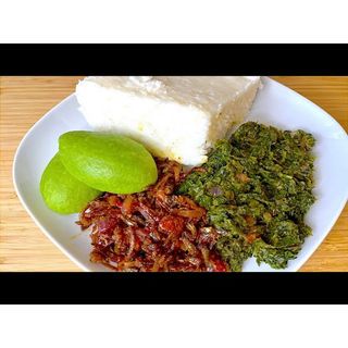 Ugali ya Wimbi, Omena & Mboga