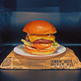 Hamburguesa chipotle